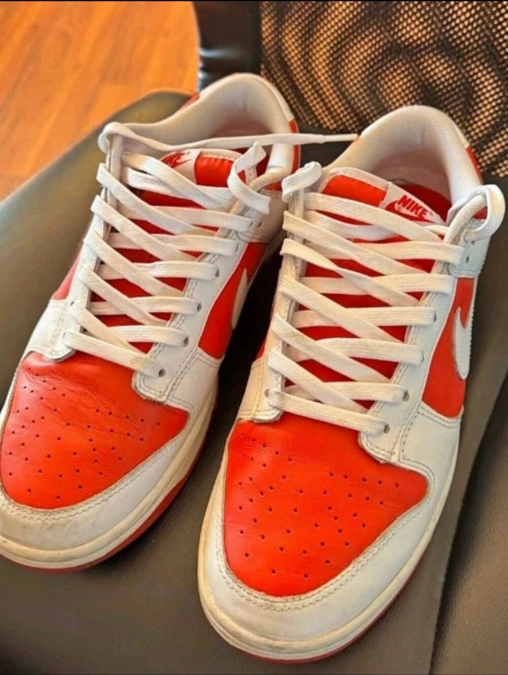 NIKE DUNK Low Championship Red Sneaker Shoes DD1391-600 Men’s Size 12